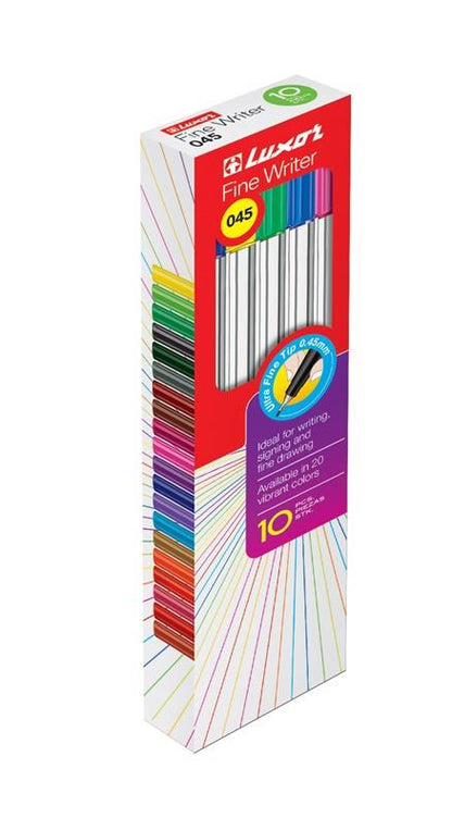 Gel pen Luxor 7122, blue