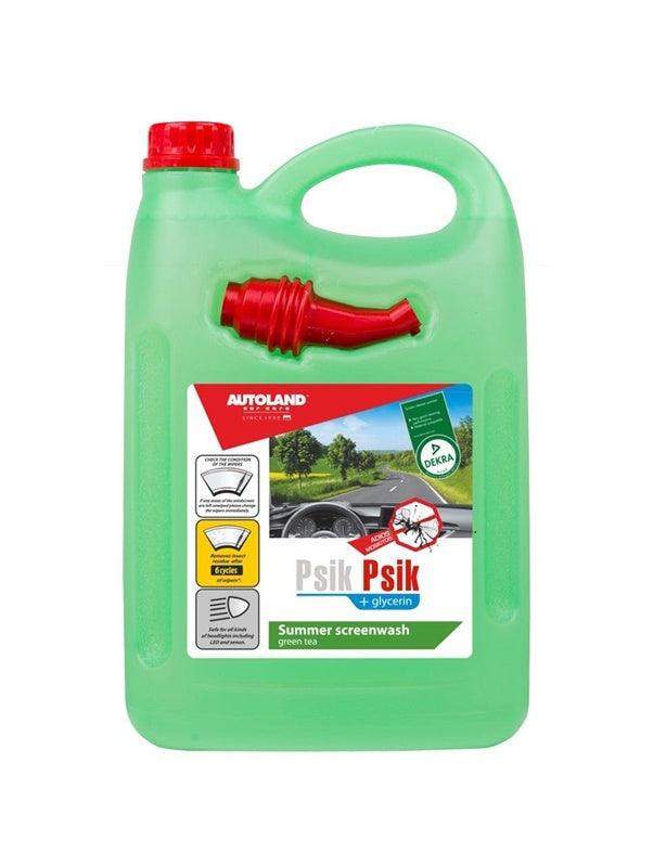 Letni płyn do spryskiwaczy AUTOLAND GREEN TEA, 4 l