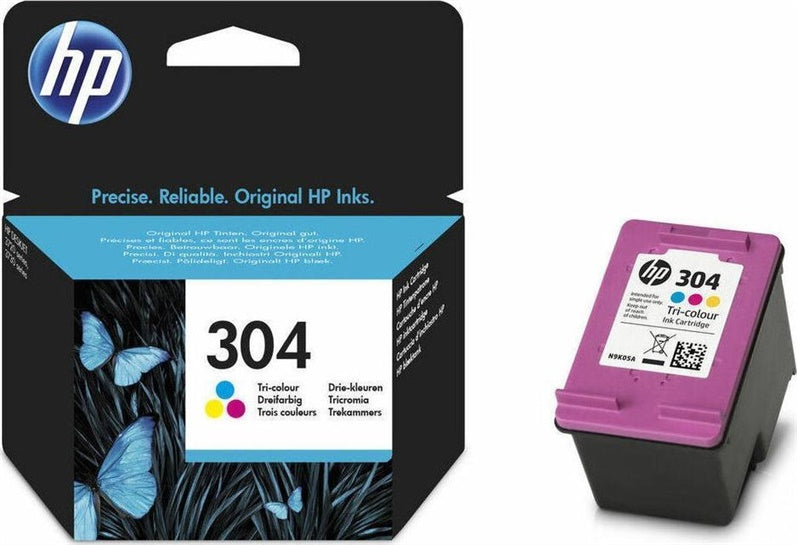 HP 304 Tri-color Ink Cartridge