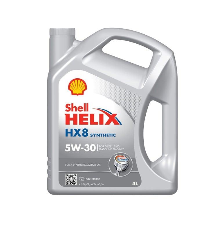 Shell Helix HX8 engine oil, 5W-30, 4 l