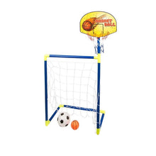 Toy football goal with basketball hoop 520062011