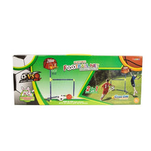 Toy football goal with basketball hoop 520062011