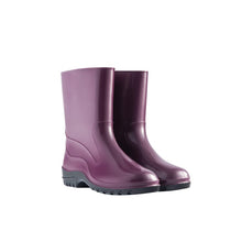 Women's rubber boots, knee-high, cherry, size 39