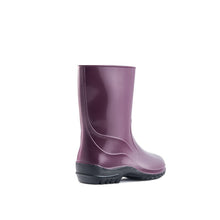 Women's rubber boots, tall, cherry, size 41