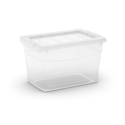 Daiktadėžė KIS, 16 l, skaidri, 38,5×25,5×23,5 cm