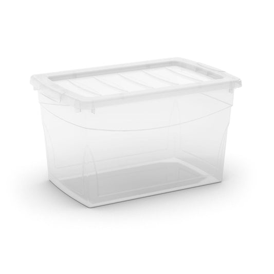Storage box KIS, 30 l, clear, 47×30×27.5 cm