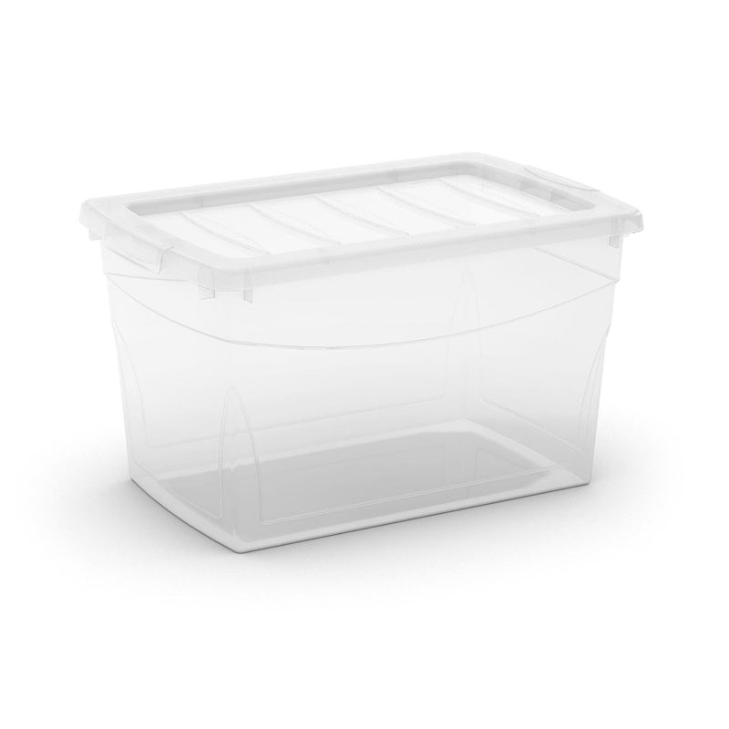 Storage box KIS, 30 l, clear, 47×30×27.5 cm