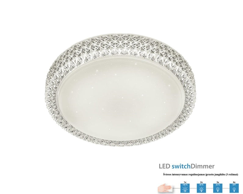 Šviestuvas plafonas Reality, LED, 21W, 3000K, 2200lm, Ø39