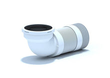 Zawór spustowy Ani Plast K719R, 90°, Ø 115/141 mm