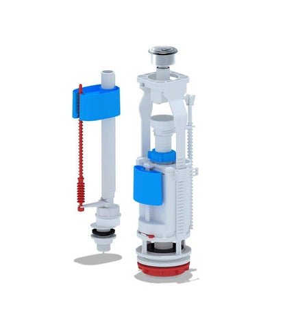 Ani Plast WC3550C fill and flush mechanisms, 1/2''