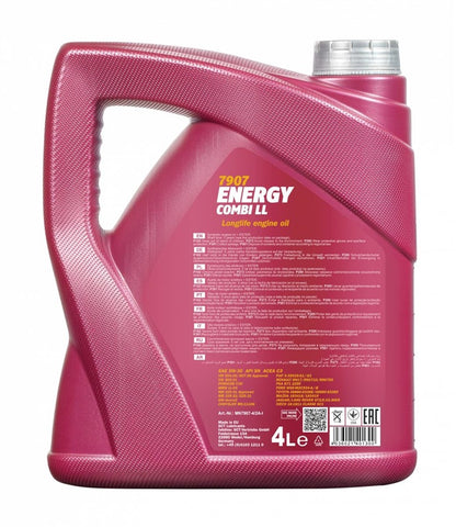 OLEJE SILNIKOWE MANNOL ENERGY COMBI LL 5W-30 5L