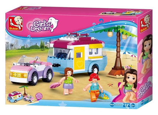 Construction Sluban Sluban Girl's Dream Beach Holiday M38-B0606