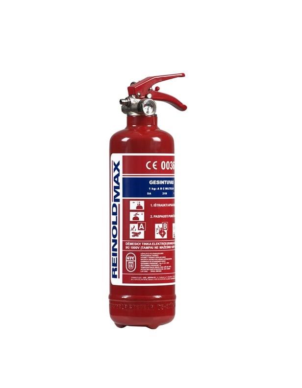 Gaśnica proszkowa Reinoldmax RM 1000, 1 kg LV/EE