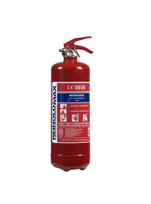 Gaśnica proszkowa Reinoldmax, 2 kg LV/EE