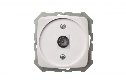 Antenna socket LIREGUS ALFA, white