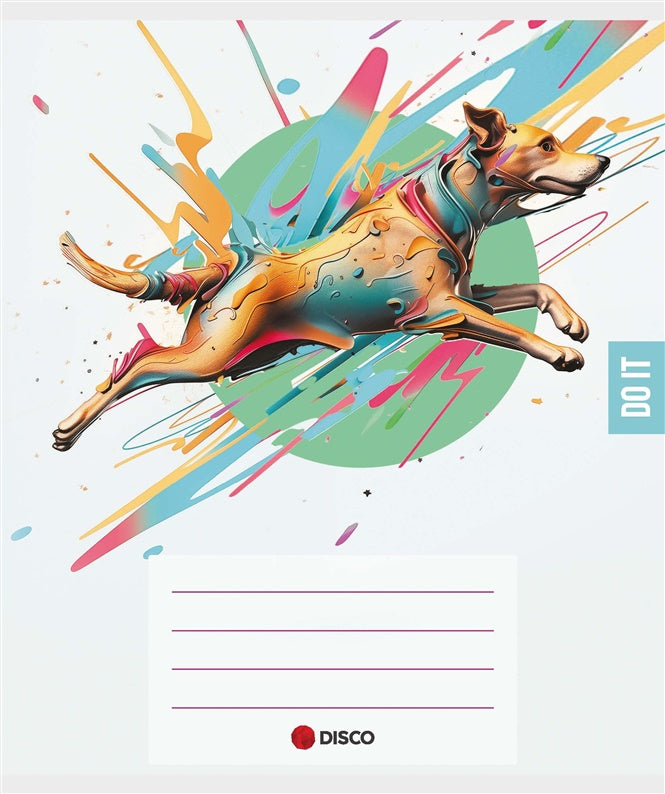 Exercise Book with Games Disco, B5, 32 sheets