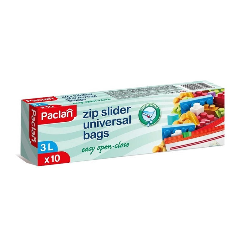 Torebki do zamrażania Paclan, strunowe, 3 l, 10 szt.
