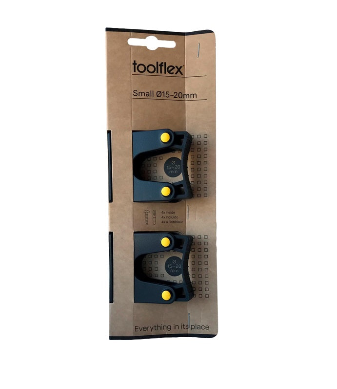 Uchwyty na narzędzia Toolflex 502-1, 15 x 20 mm, 2 szt.