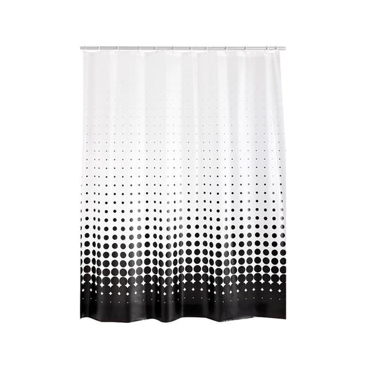 Shower curtain RIDDER BLACKY 31840, 200×180 cm