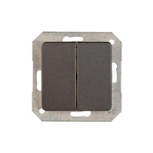 Switch VILMA SL250, 2 gang, anthracite