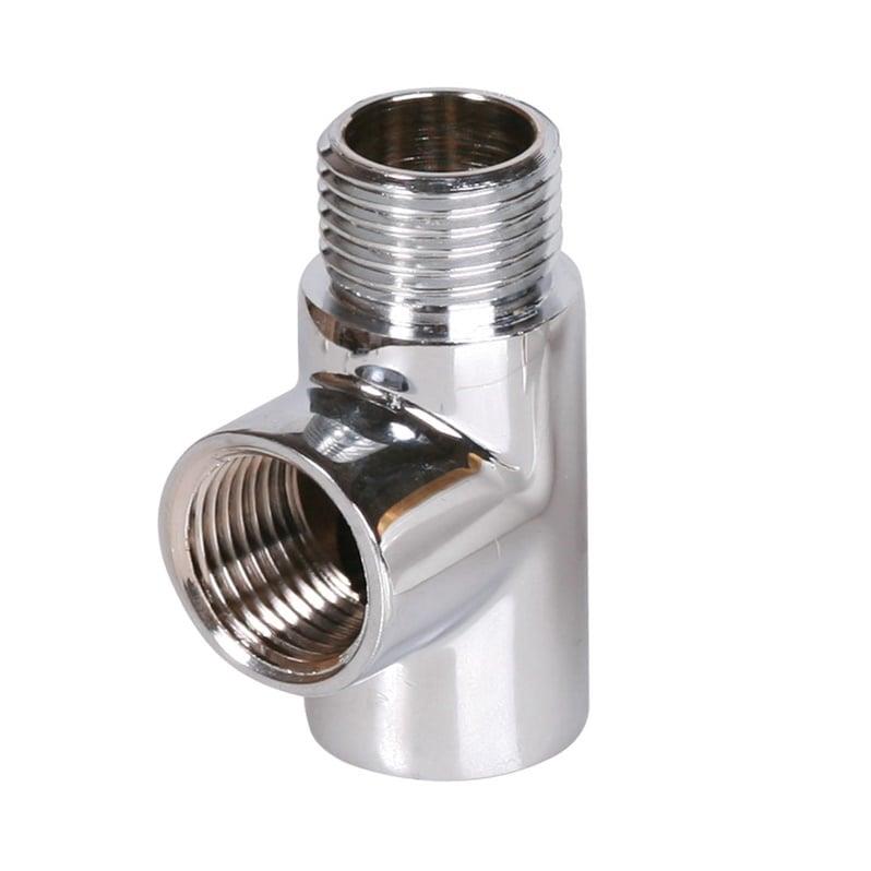Trójnik Terma 1/2" gwint wewnętrzny-1/2", gwint zewnętrzny-1/2", chromowany