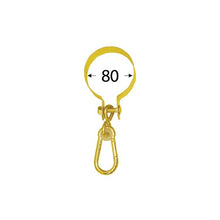 Hook Domax MHO80 8860, yellow, Ø 80 mm