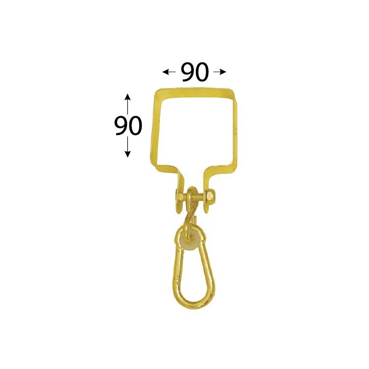 Hak do huśtawki MHK90 8859, 90 x 90 mm