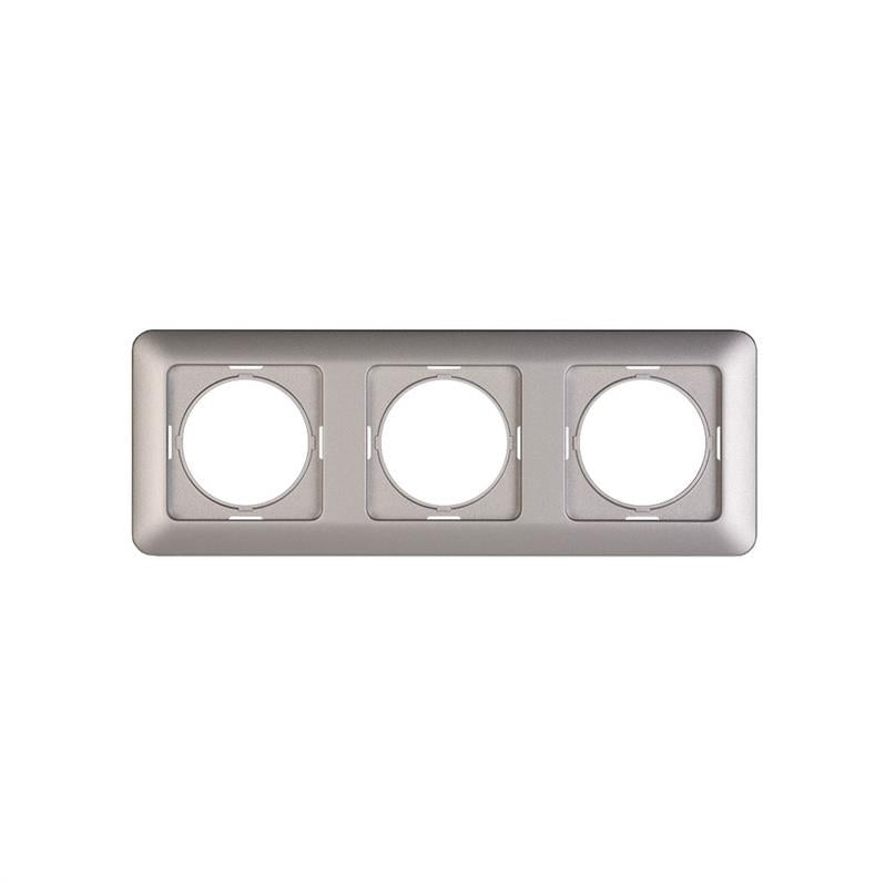 Trivietis rėmelis VILMA SL250, metalo spalvos