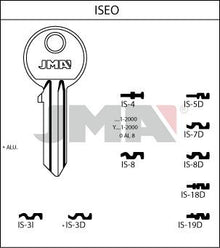Surowy klucz „IS-8D” (JMA)