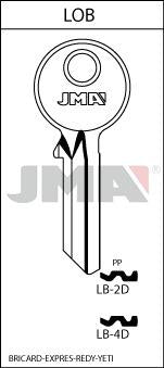 Key blank LB-2D