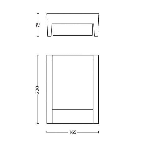 Oprawa Philips 164609316 Arbour 1X6,5W LED
