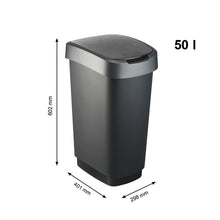 Waste bin Rotho 1754508850, 50 l