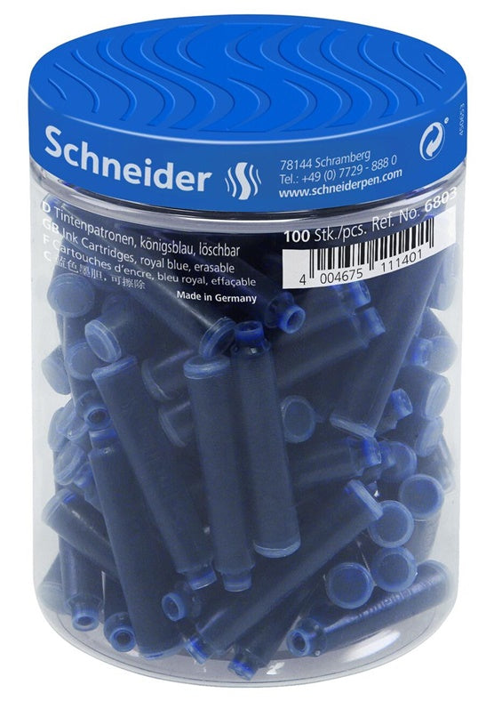 Kapsulės stikliniame indelyje Schneider, 100 vnt