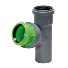Adjustable internal sewerage tee, Ø 50/50 mm, 45-88°