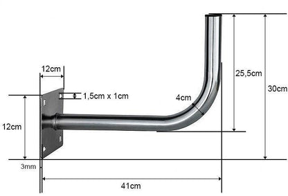 Antenna mount Blow 76-903#, 27 x 40 cm