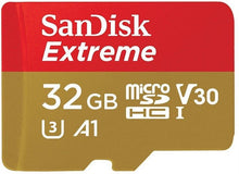 ATMINTIES KORTELĖ SANDISK 32GB MICRO SDHC EXTREME 100MB/s