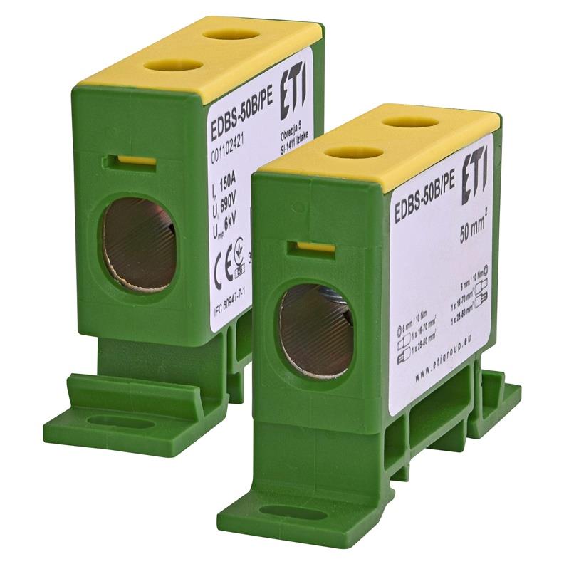 Złączka rozdzielcza ETI EDBS-50B/PE, 50 mm²
