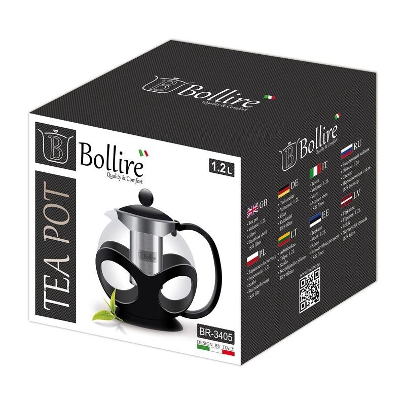 Bollire Teapot, with infuser, 1.2 L