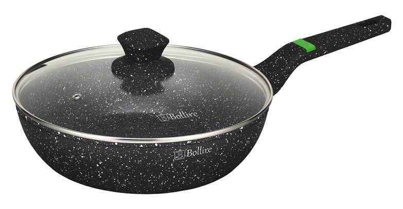 Patelnia z pokrywką BOLLIRE VENEZIA BR1010, Ø 28 cm