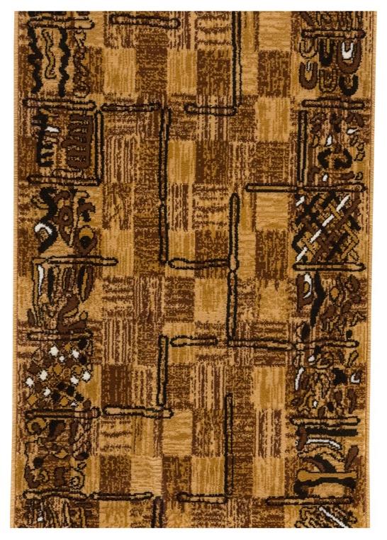 Chodnik ALFA SHIRAZ 506 B55, brązowy, 80 cm