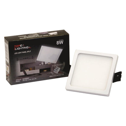 Įmontuojamas šviestuvas Tope Split SQ NW, 8W, LED, 4000K