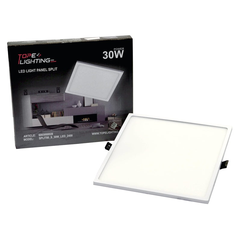 Įmontuojamas šviestuvas Tope Split, 30W, 4000°K, LED, baltas