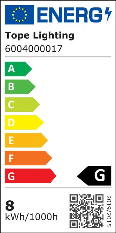 Surface Mounted LED Panel Tope Modena R, 8W, 4000K, Ø 8.7 cm