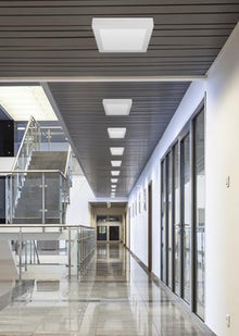 Paviršinė LED panelė Tope Modena SQ, 22W, 4000K, Ø 17 cm