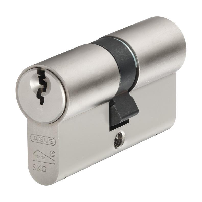 Cylinder zamka Abus E60, 60 mm, niklowany