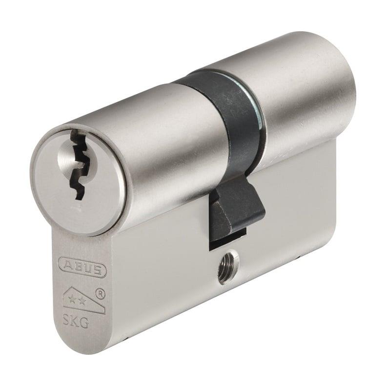 Spynos cilindras Abus E60, 100 mm, nikeliuota