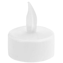 LED arbatinės žvakės, baltos, 4 vnt