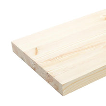 Pine stair tread, 1.8x21.5x120 cm