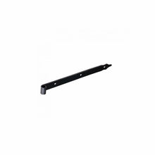 Lankstas vartams 82042, 1.3 cm x 3.5 cm, 40 cm, 0.4 cm juoda