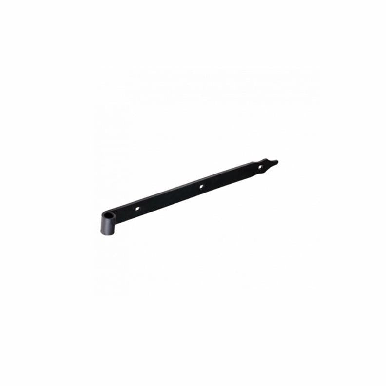 Lankstas vartams 82042, 1.3 cm x 3.5 cm, 40 cm, 0.4 cm juoda